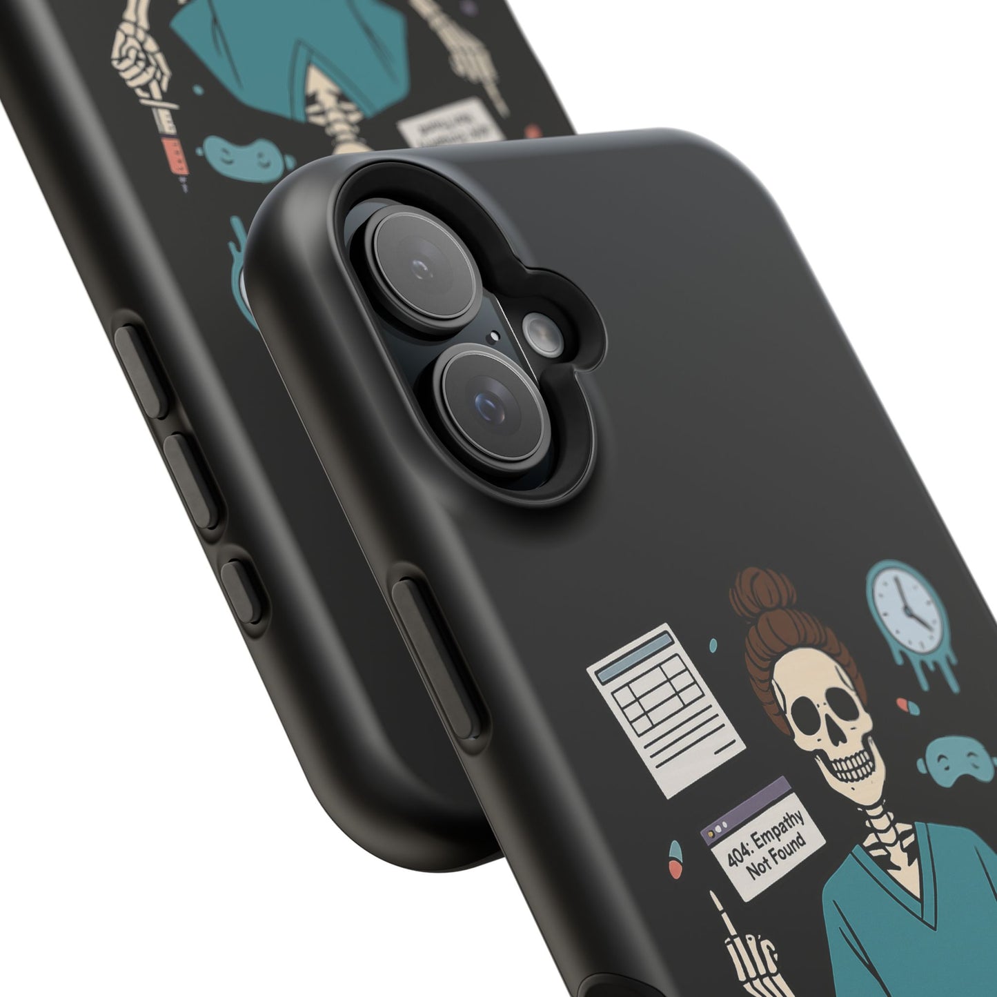 “I Came. I Cared. I Dissociated.” – Sarcastic Nurse Phone Case