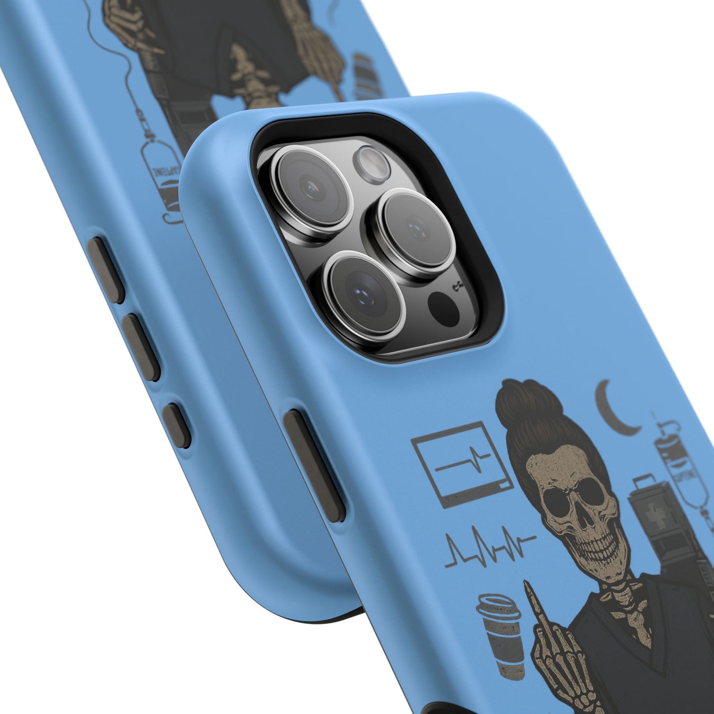 “It’s Not Night Shift Until Someone Cries and Someone Codes” – Nurse Chaos Phone Case