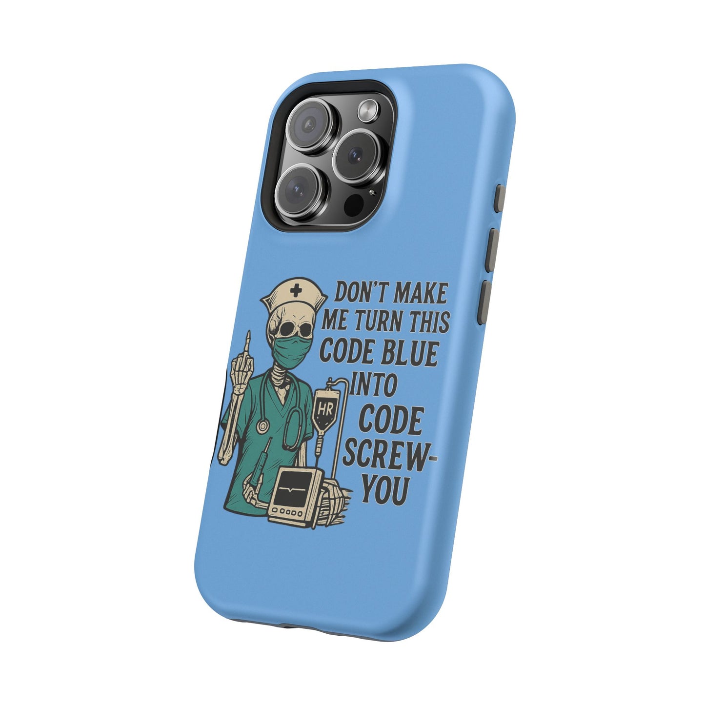 Magnetic Phone Cases with Medical Humor - Unique Gift for Nurses, Medical Professionals, Halloween, Birthday, Nursing School