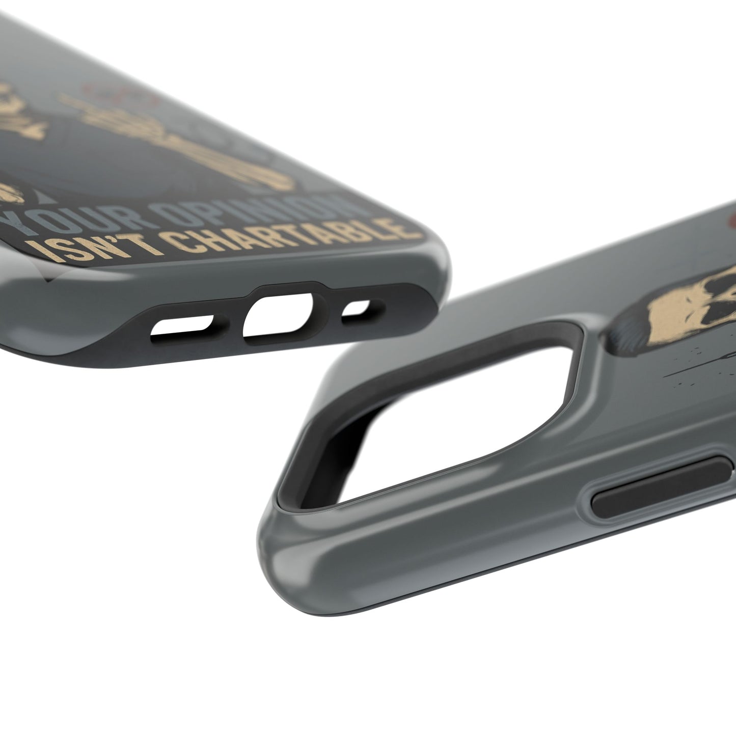 “Your Opinion Isn’t Chartable” – Nurse Phone Case for Men