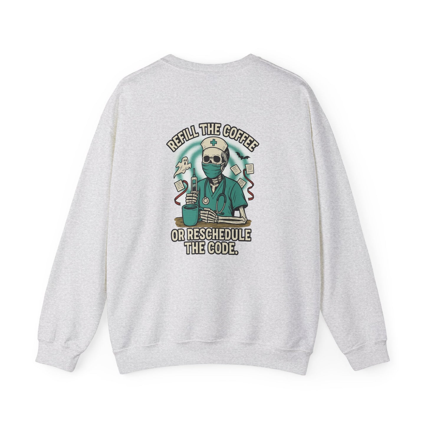 Copy of Coffee Lover's Crewneck Sweatshirt, Unisex Sweatshirt, Gift for Programmers, Reschedule the Code, Unique Coffee Sweatshirt, Cozy Casual Wear