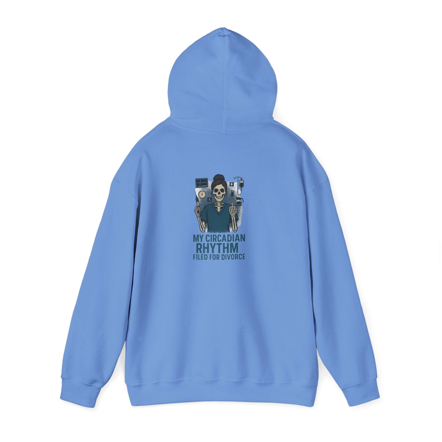 “My Circadian Rhythm Filed for Divorce” – Funny Night Shift Hoodie