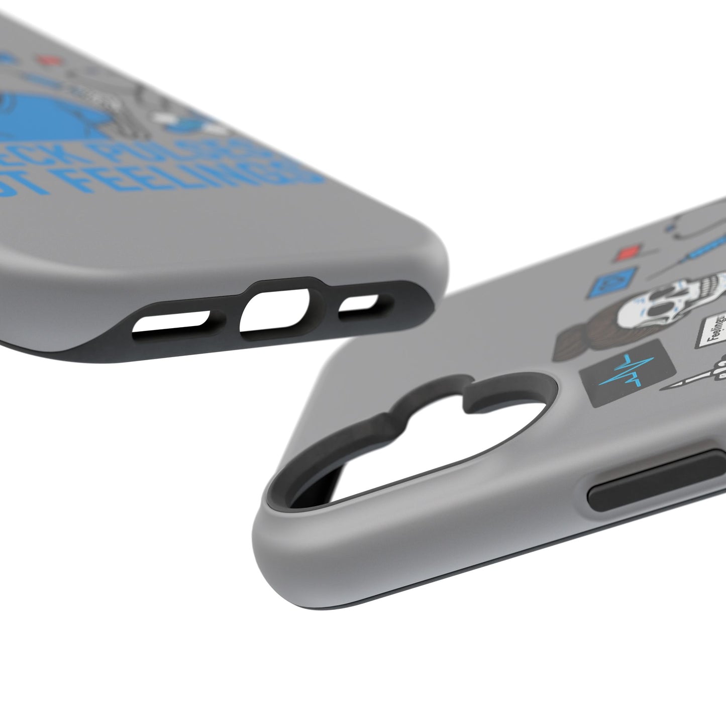 “I Check Pulses, Not Feelings” – Blunt Nurse Phone Case