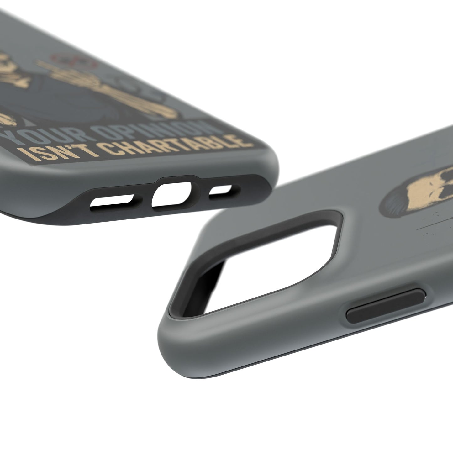 “Your Opinion Isn’t Chartable” – Nurse Phone Case for Men