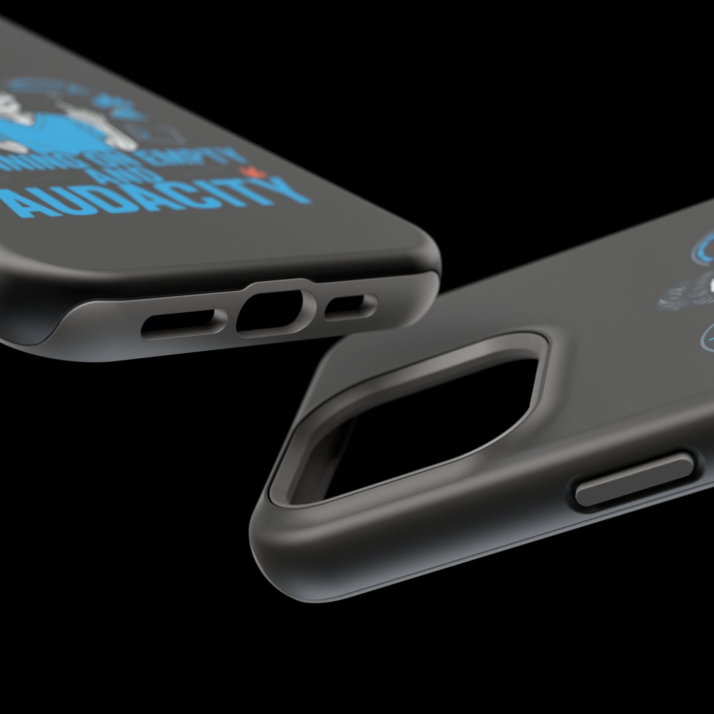 “Running on Empty and Audacity” – Nurse Chaos Phone Case
