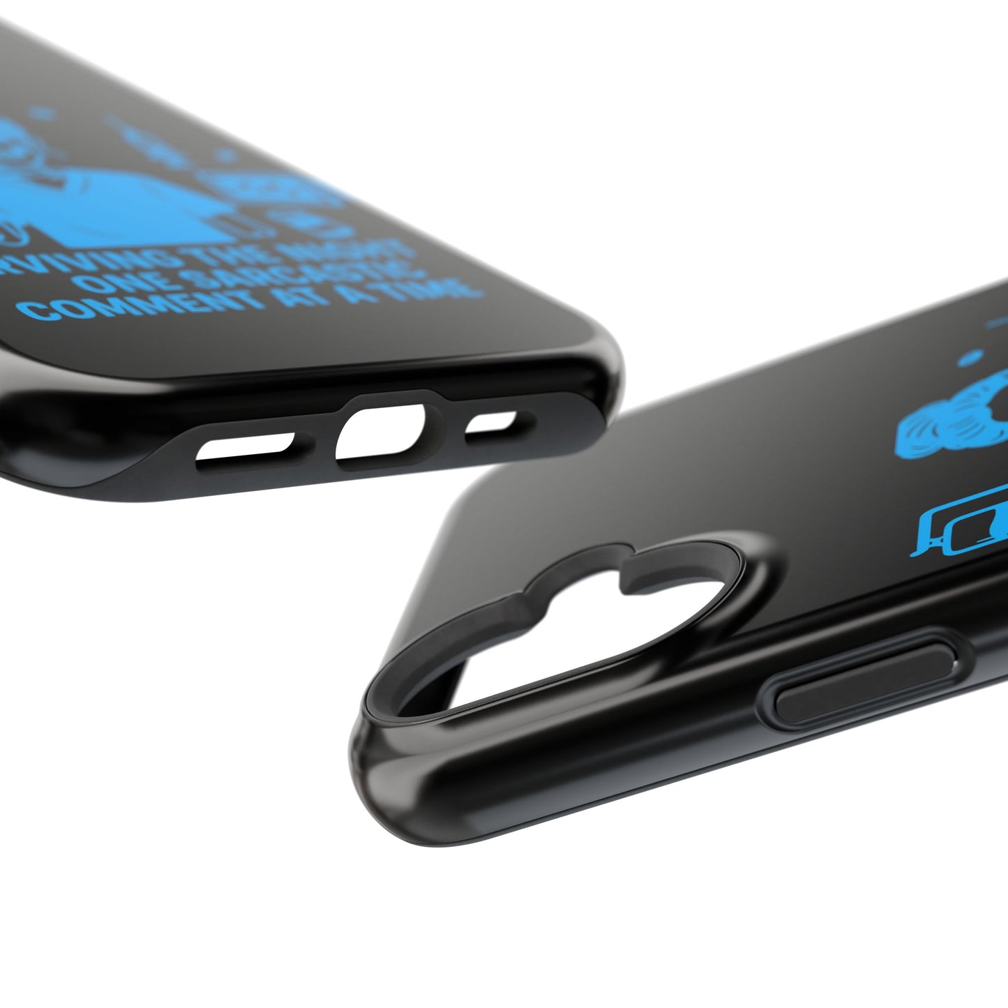 “Surviving the Night One Sarcastic Comment at a Time” – Nurse Life Phone Case