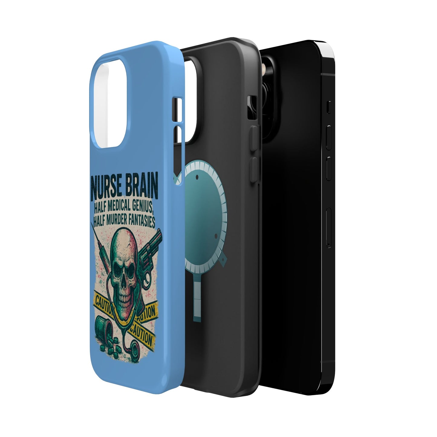 Nurse-Themed Phone Case, Medical Humor, Gift for Nurses, Unique Phone Accessory, Hospital Humor, Durable Tough Case