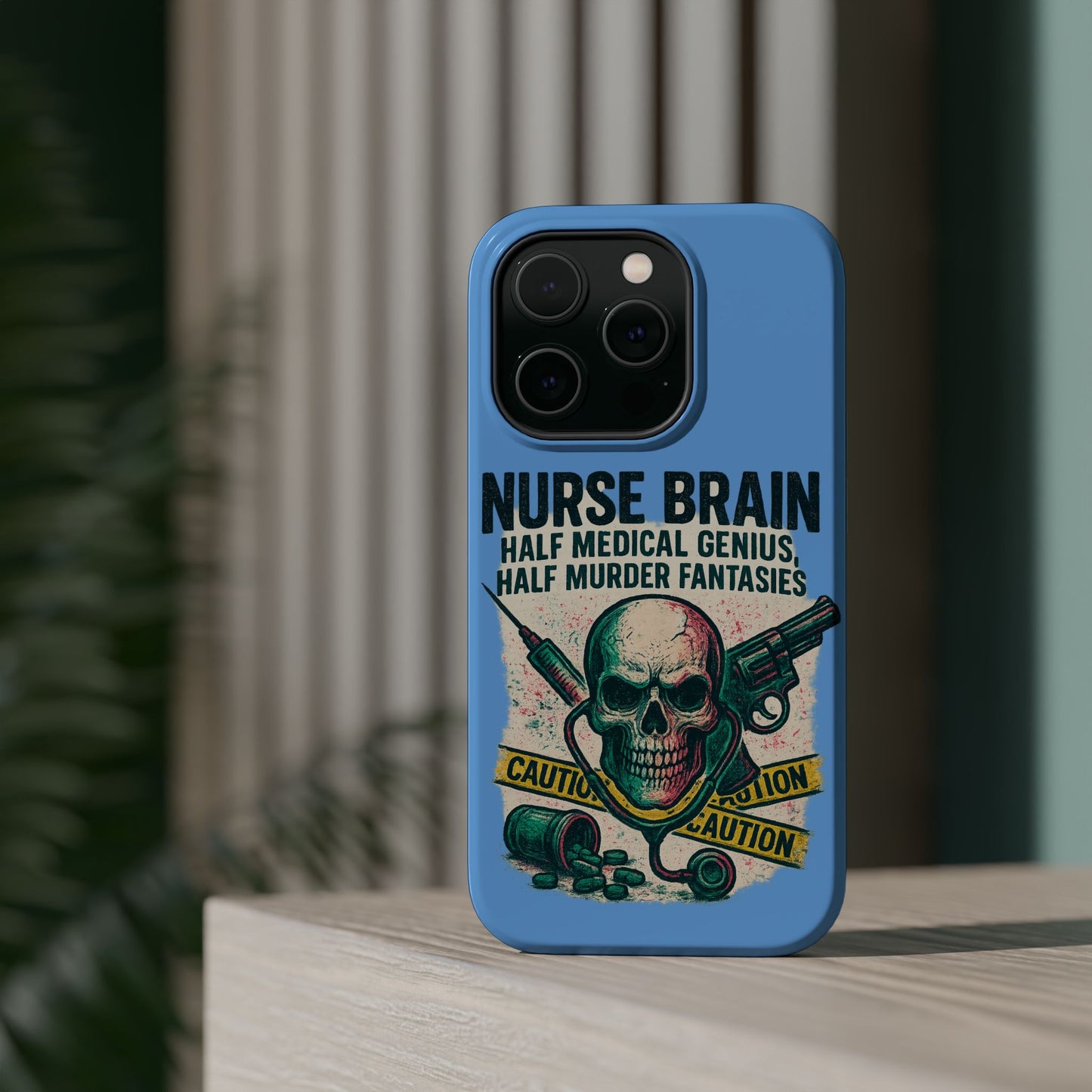 Nurse-Themed Phone Case, Medical Humor, Gift for Nurses, Unique Phone Accessory, Hospital Humor, Durable Tough Case