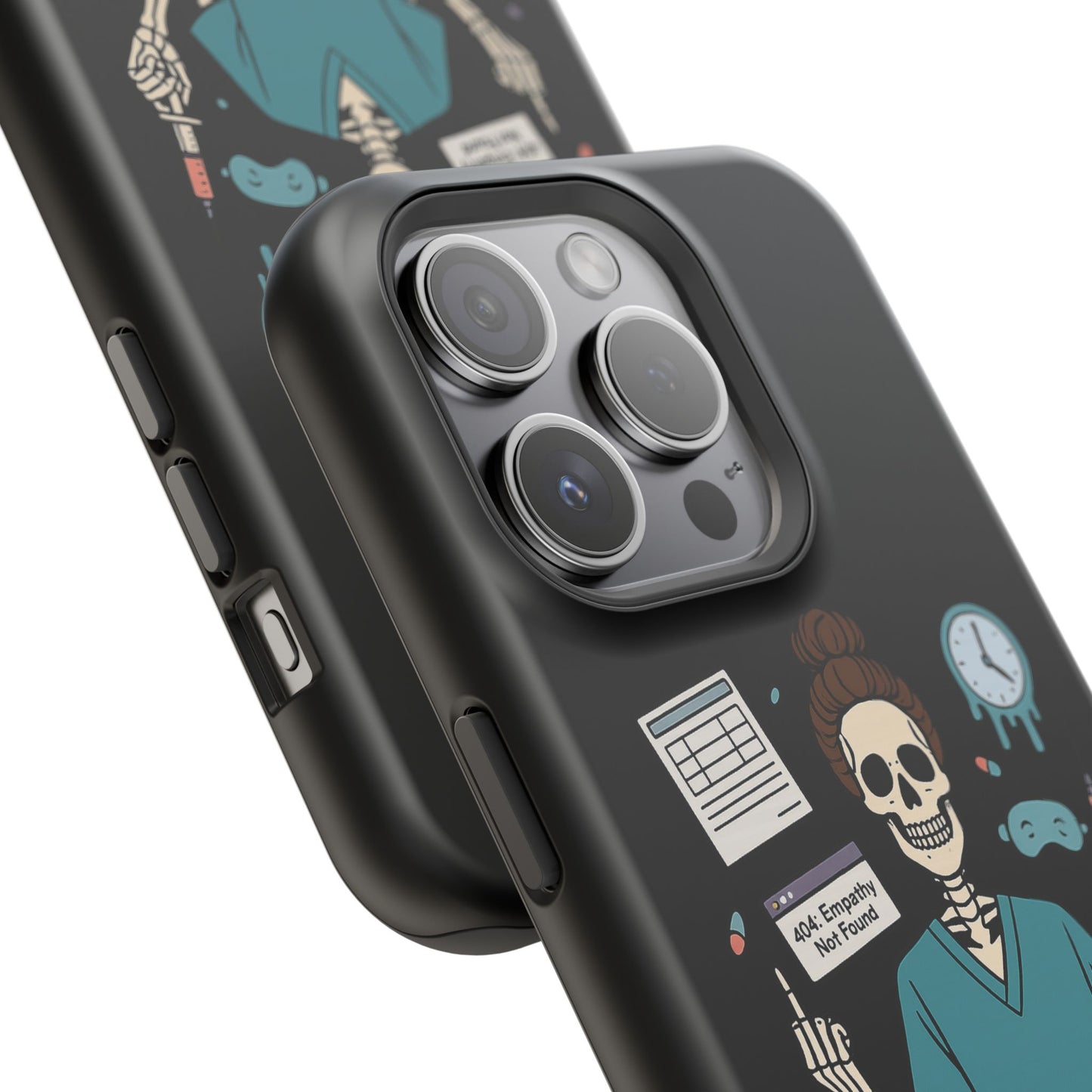 “I Came. I Cared. I Dissociated.” – Sarcastic Nurse Phone Case