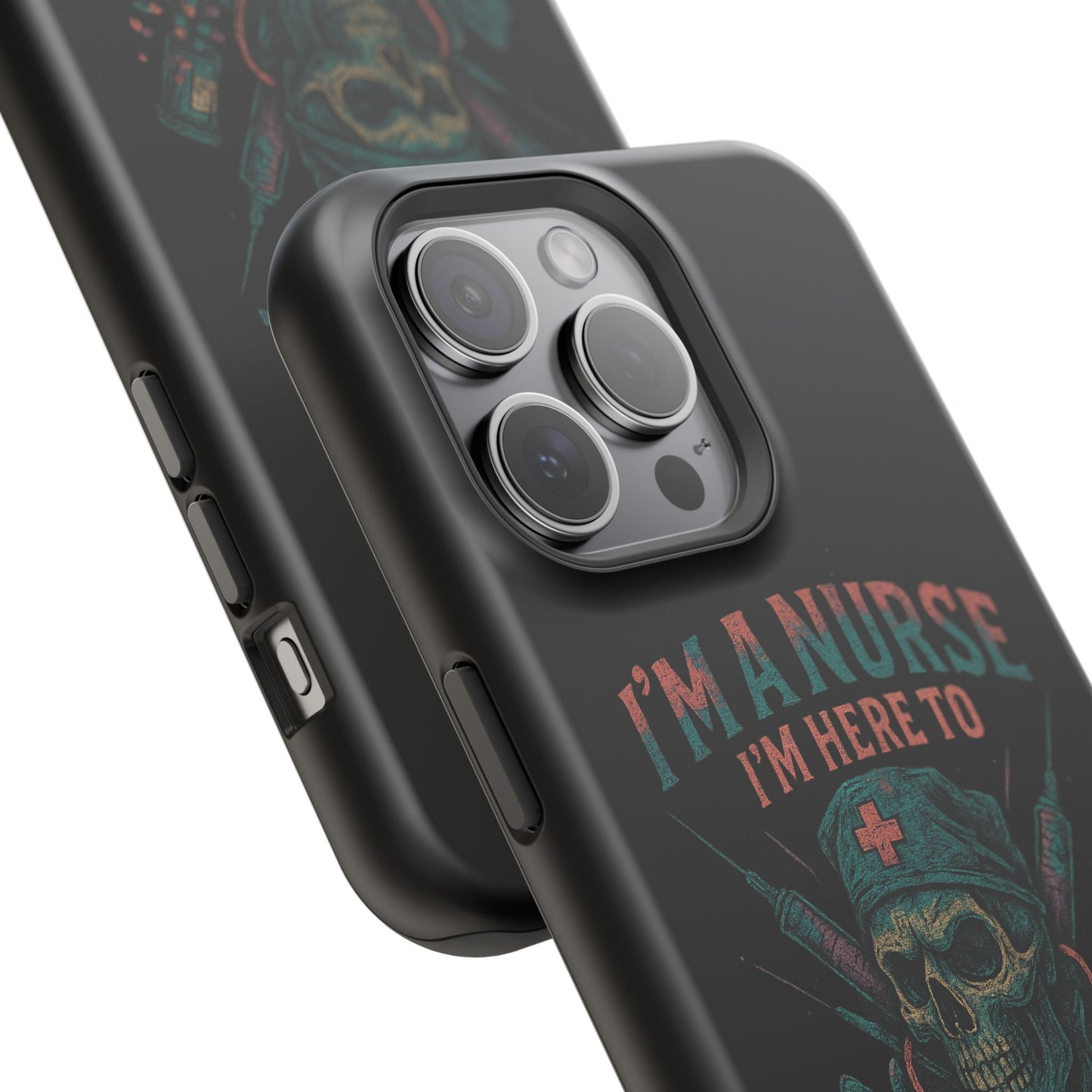 Nurse Humor Phone Case - Magnetic Tough Cases for Healthcare Professionals, Funny Nurse Gifts, Medical Gear, Supportive Nurse Accessories