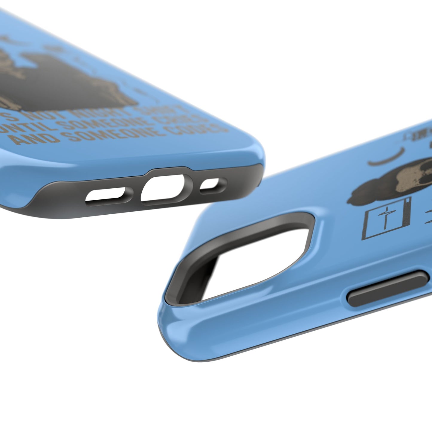 “It’s Not Night Shift Until Someone Cries and Someone Codes” – Nurse Chaos Phone Case