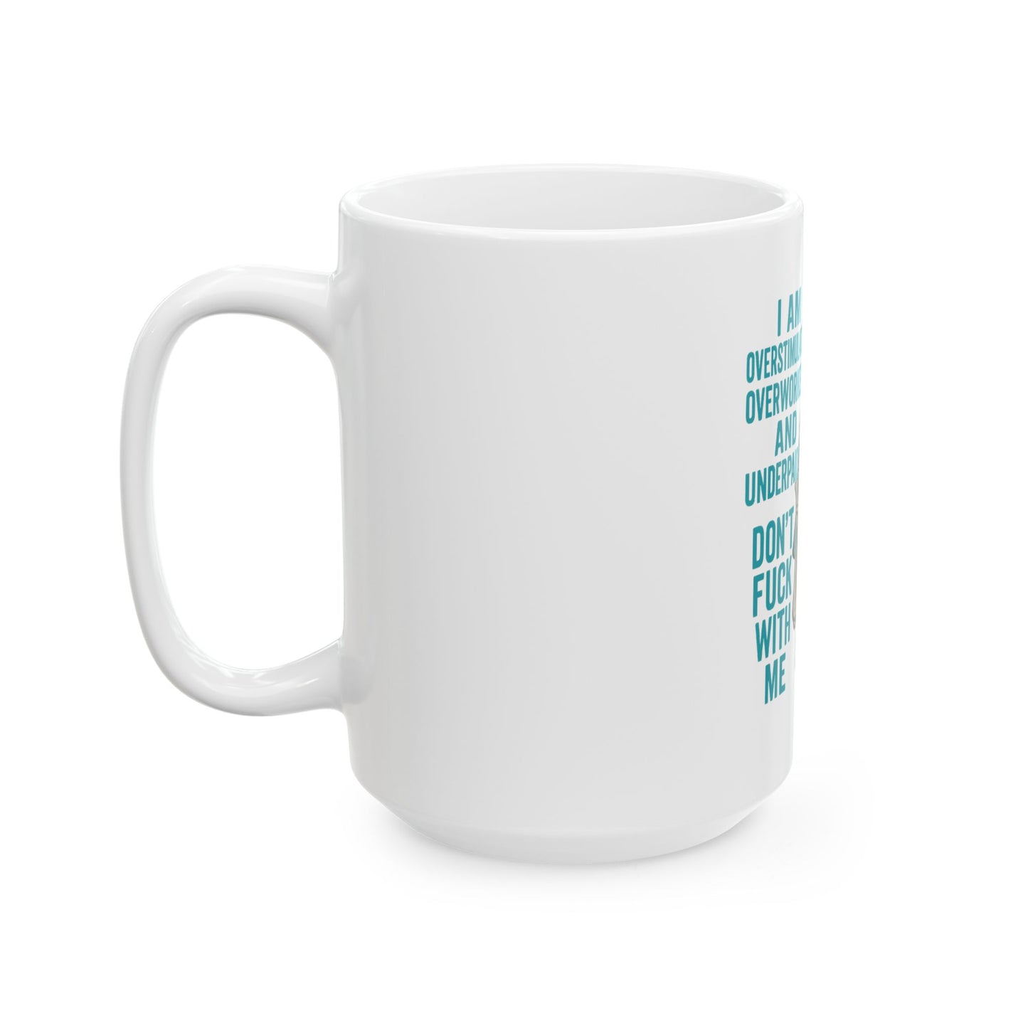 Overworked Skeleton Nurse Mug - Unique Gift for Medical Professionals, Halloween Cup, Funny Coffee Mug, Healthcare Humor, Nursing Gifts