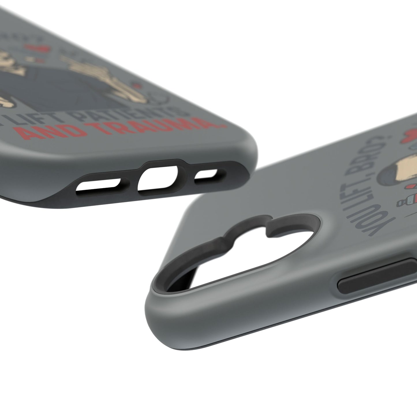 “You Lift, Bro? I Lift Patients and Trauma.” – Men’s Nurse Phone Case
