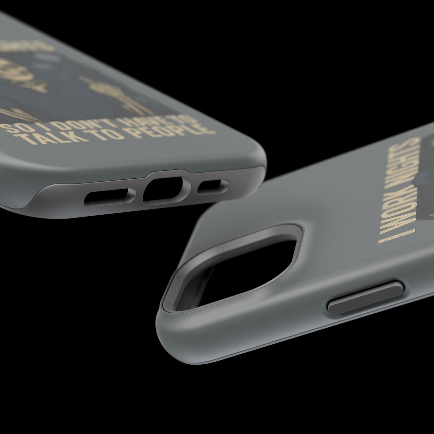 “I Work Nights So I Don’t Have to Talk to People” – Nurse Phone Case