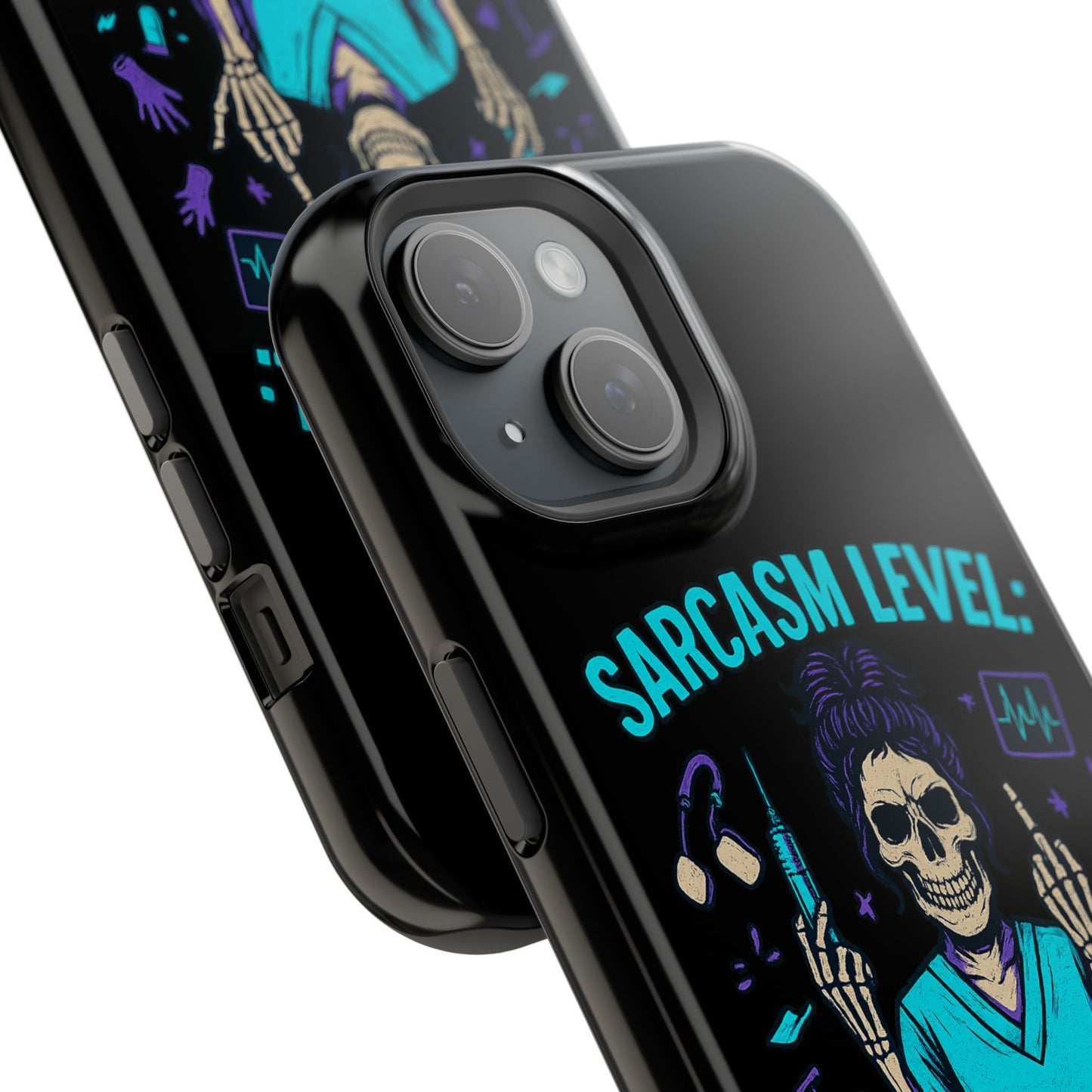 Sassy Medical Humor Phone Case - Sarcasm Level: Code Blue, Nurse Gift, Healthcare Humor, Medical Professional Accessory, Unique Phone Cover