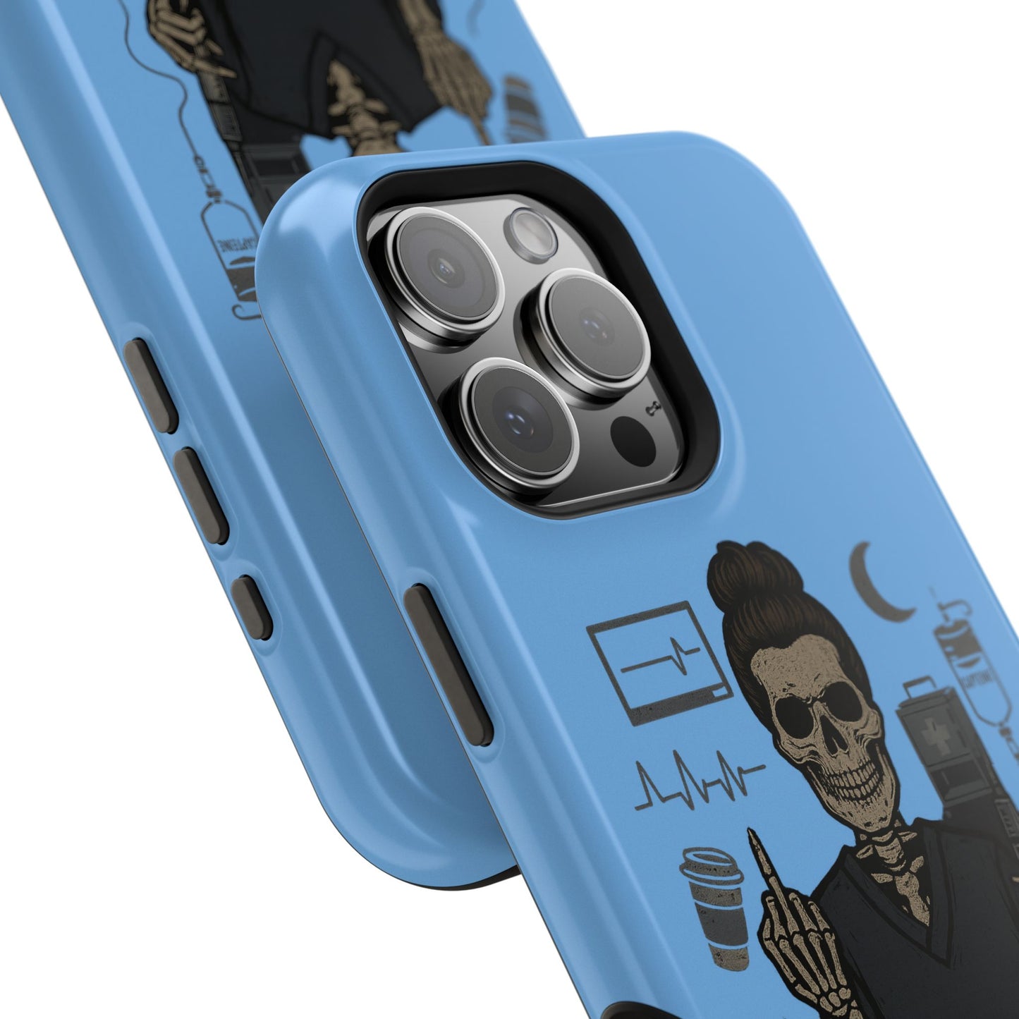 “It’s Not Night Shift Until Someone Cries and Someone Codes” – Nurse Chaos Phone Case