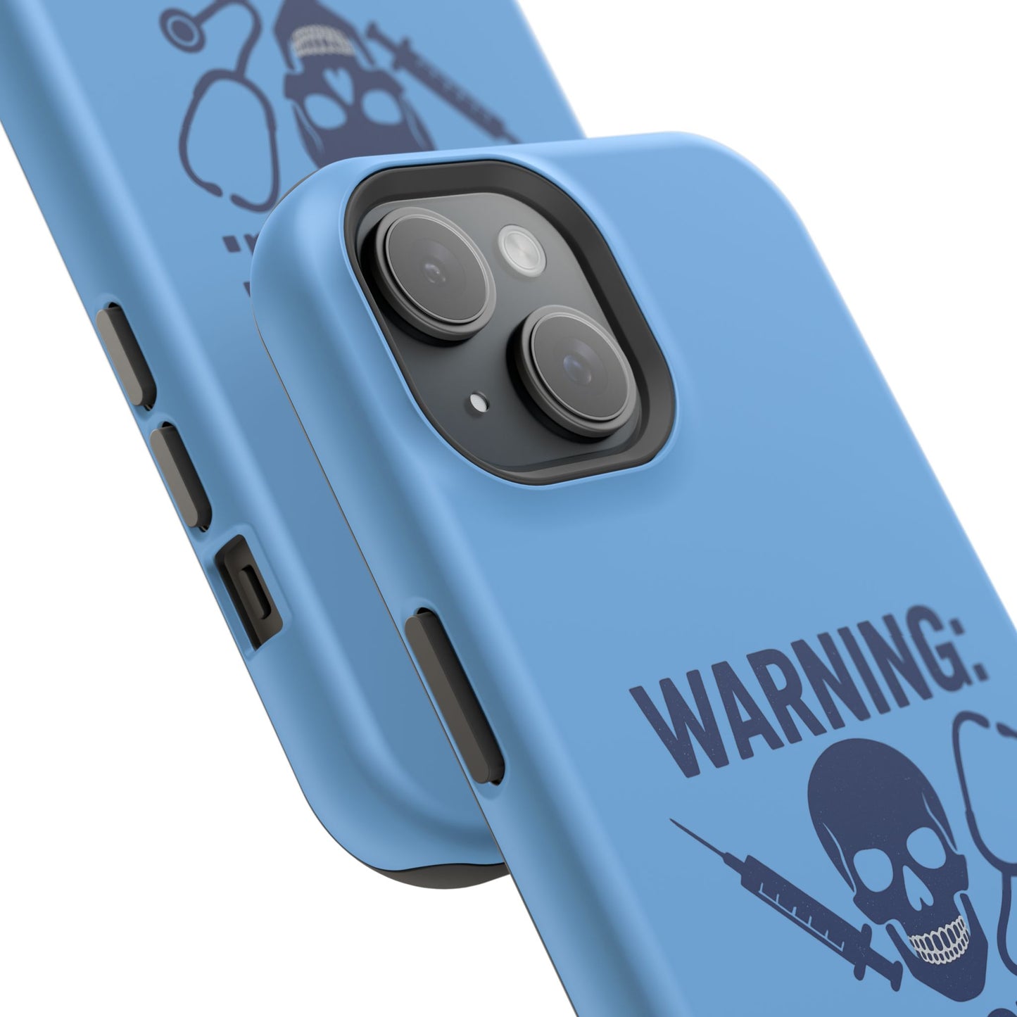 Warning May Stab Repeatedly Phone Case | Quirky Medical Humor, Gift for Healthcare Workers, Fun Phone Accessories, Doctors' Gift, Nurse Gift