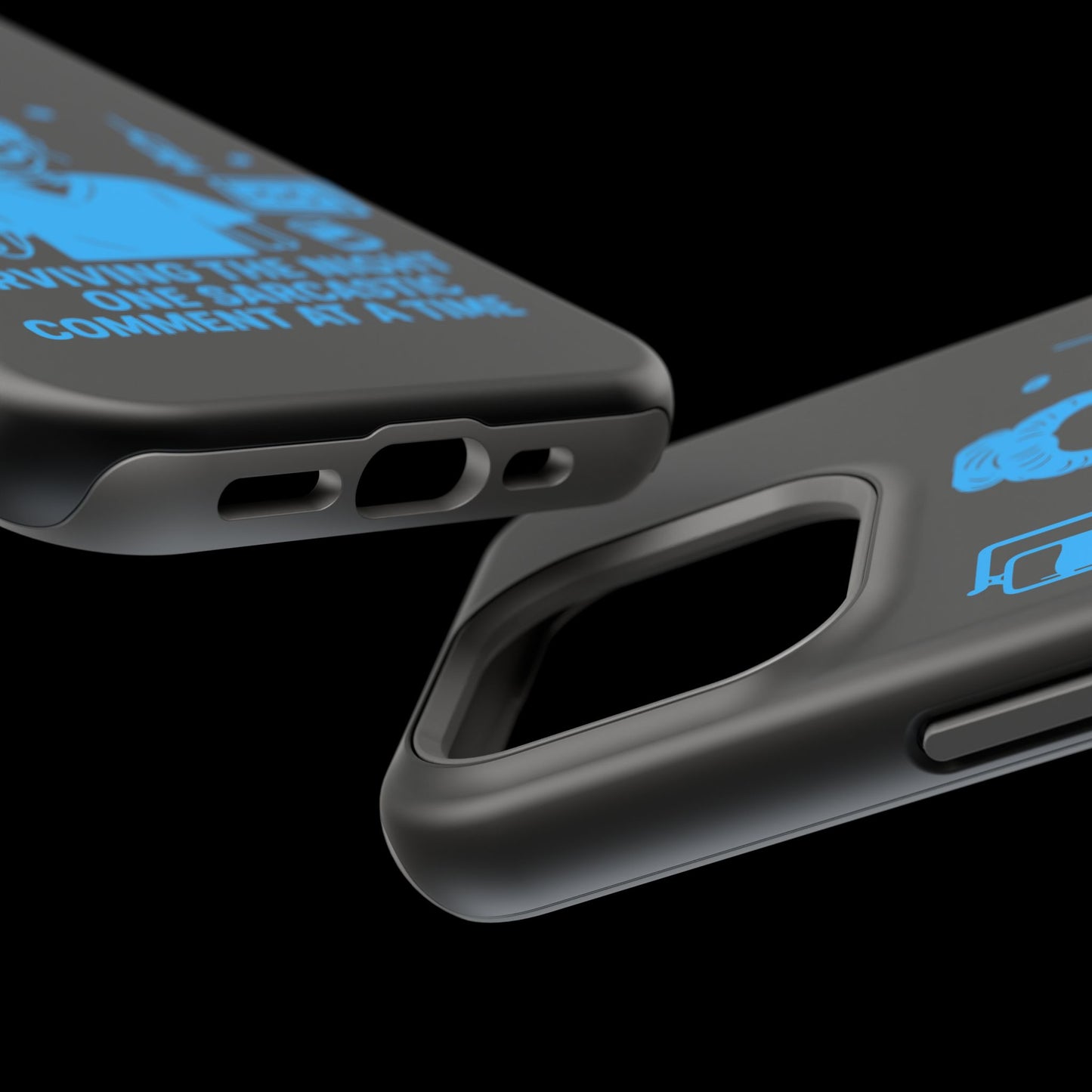 “Surviving the Night One Sarcastic Comment at a Time” – Nurse Life Phone Case