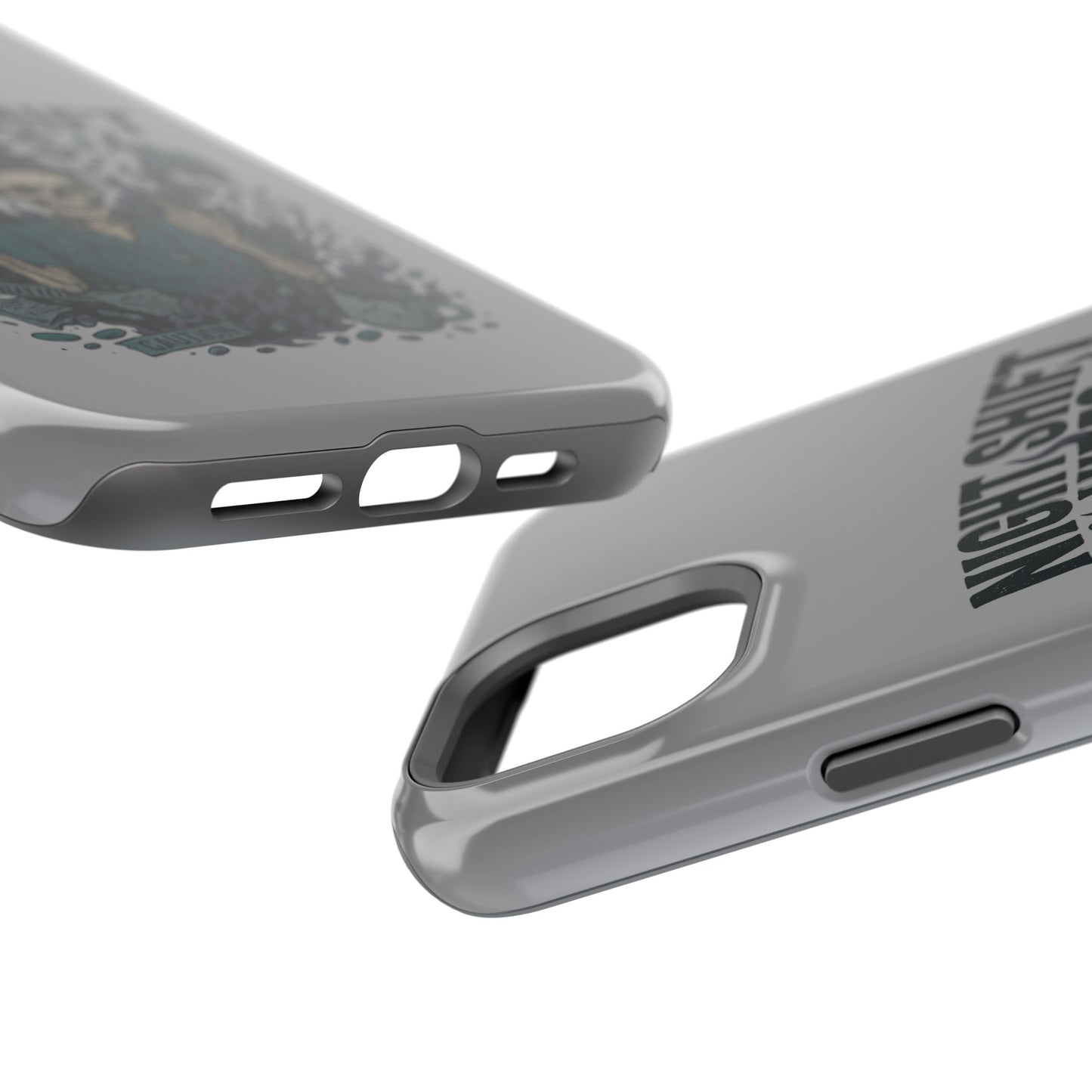 “Night Shift Vibes” – Bright & Chaotic Nurse Phone Case