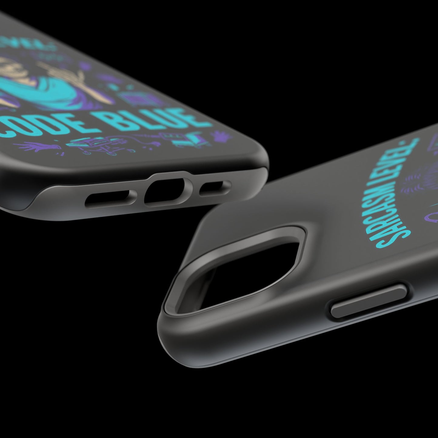 Sassy Medical Humor Phone Case - Sarcasm Level: Code Blue, Nurse Gift, Healthcare Humor, Medical Professional Accessory, Unique Phone Cover