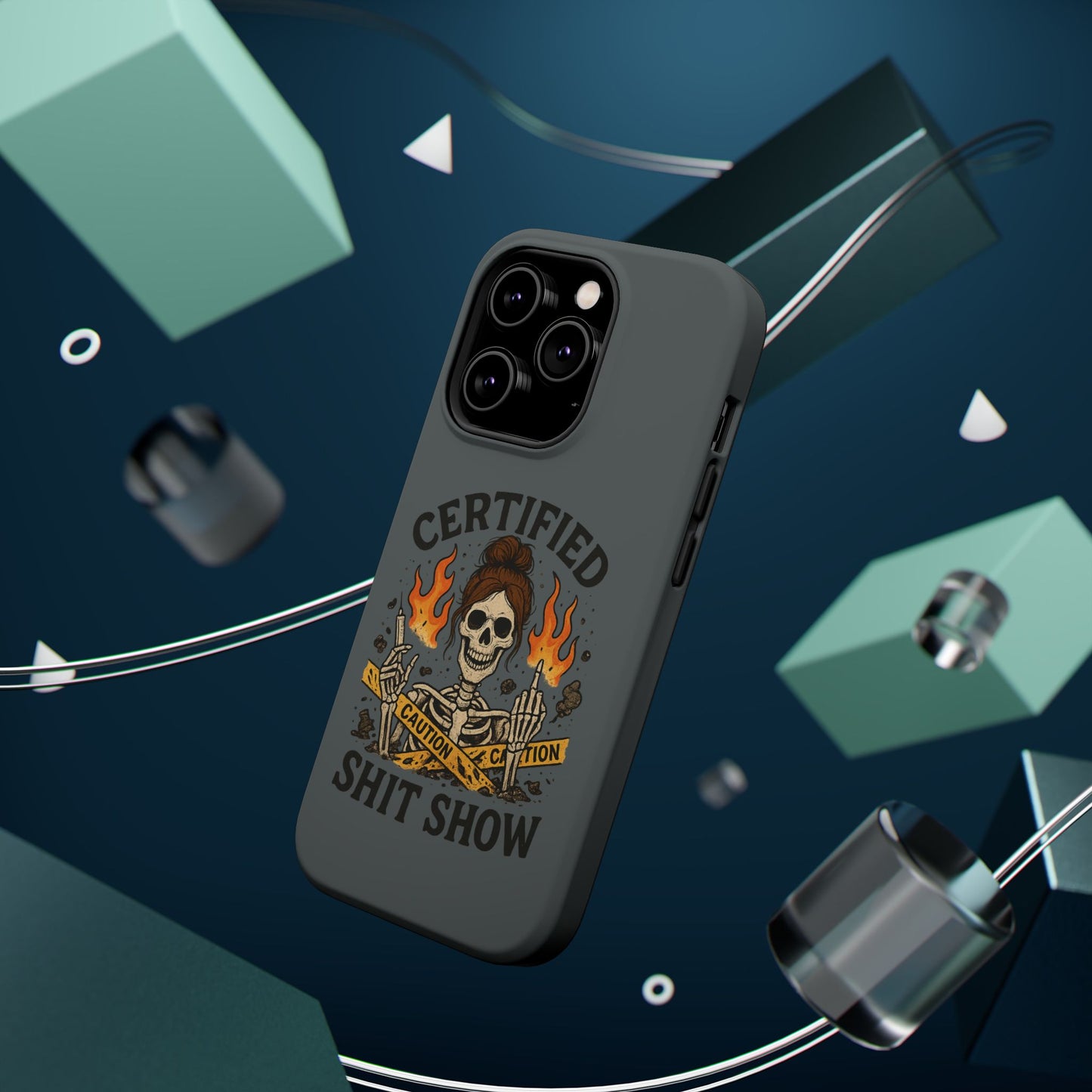 “Certified Shit Show” – Chaotic Nurse Phone Case