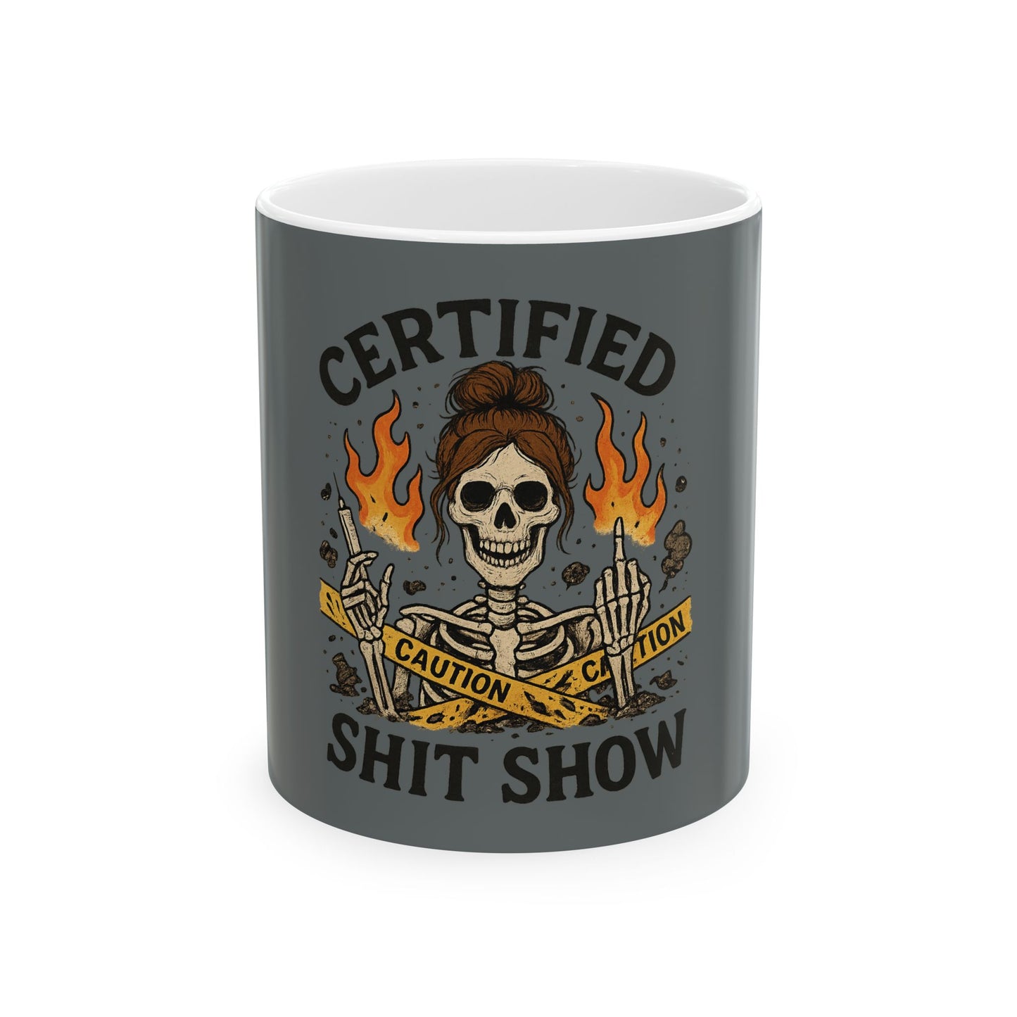 “Certified Shit Show” – Nurse Life Coffee Mug
