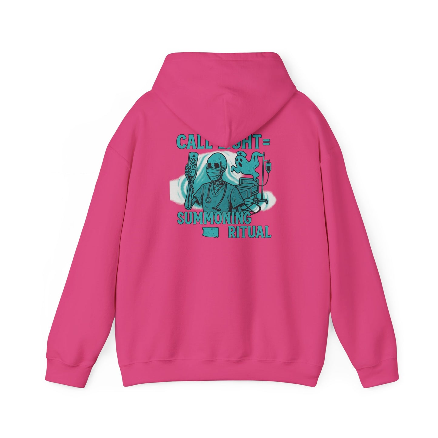 Cozy Unisex Sweatshirt with Summoning Ritual Design for Casual Wear, Gifts, Home, and Halloween