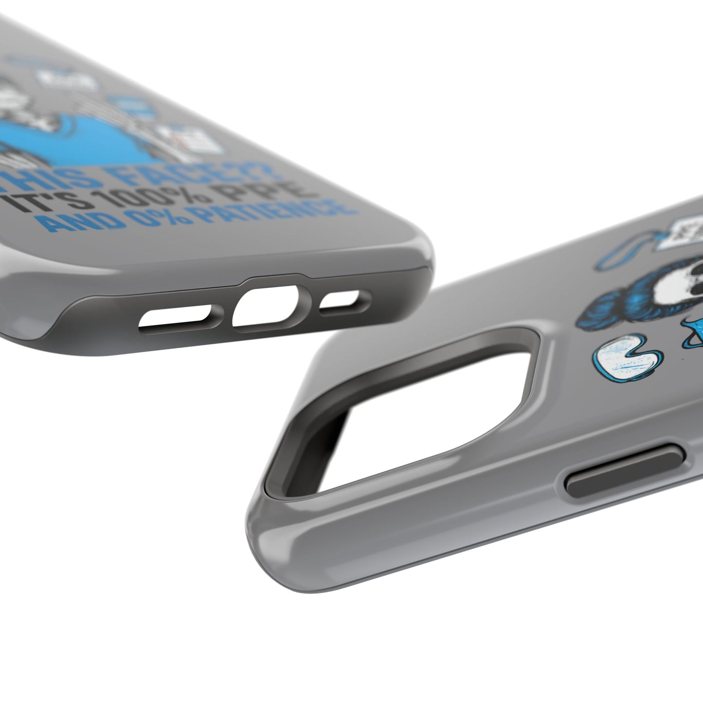 “This Face? It’s 100% PPE and 0% Patience.” – Chaos Nurse Phone Case