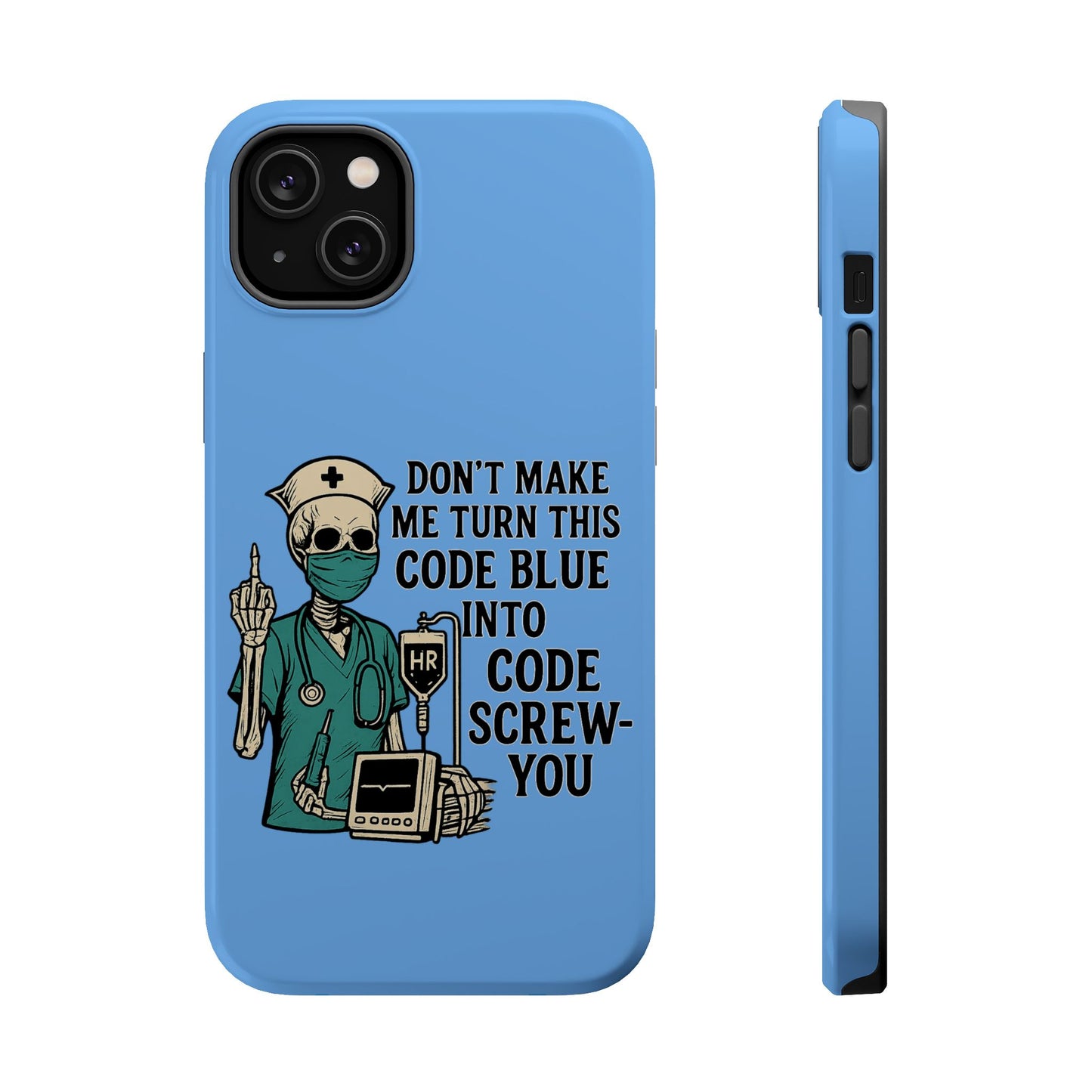 Magnetic Phone Cases with Medical Humor - Unique Gift for Nurses, Medical Professionals, Halloween, Birthday, Nursing School