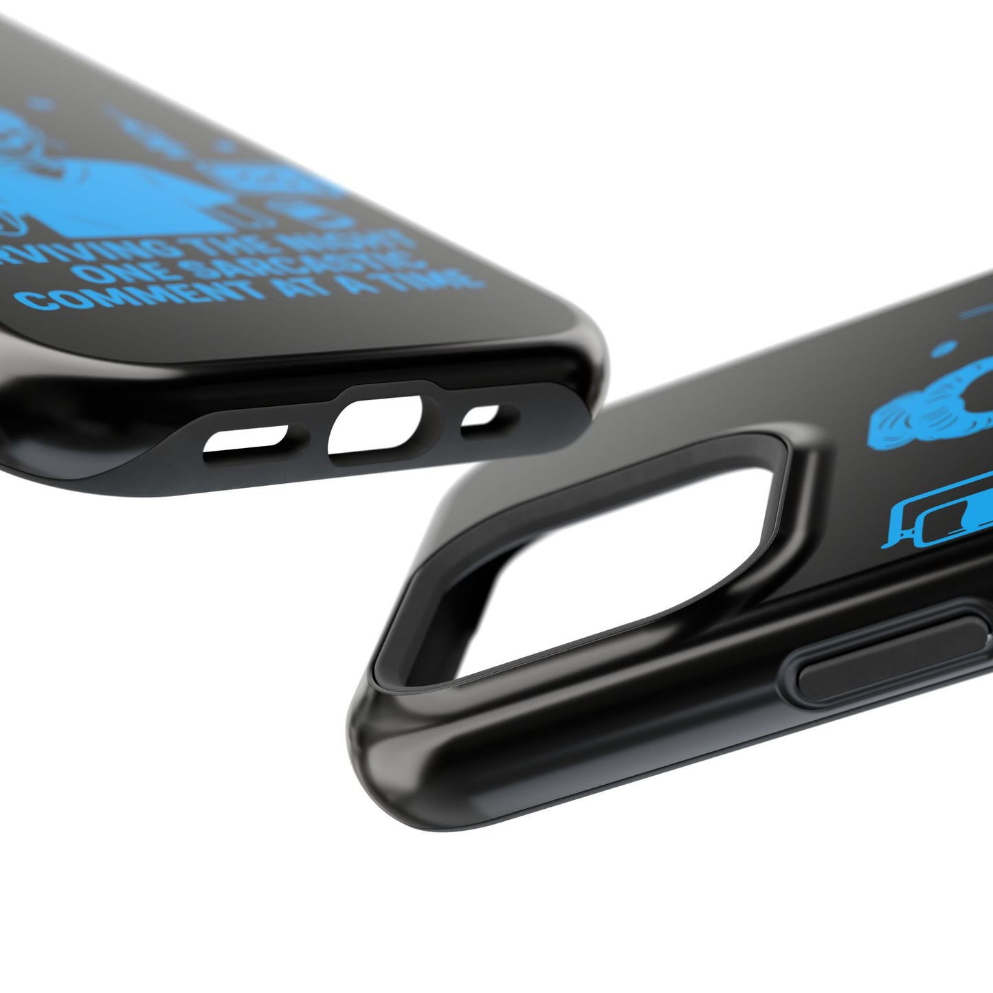 “Surviving the Night One Sarcastic Comment at a Time” – Nurse Life Phone Case