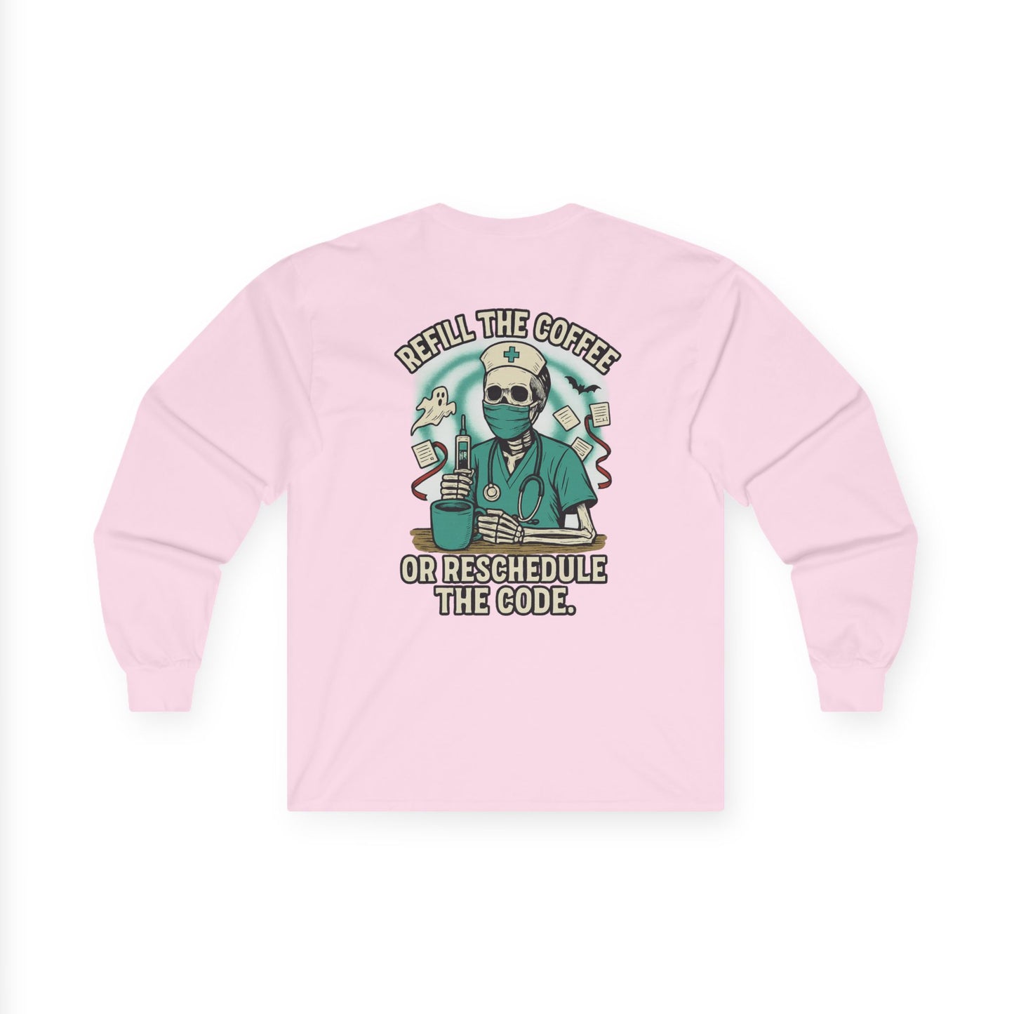 Coffee Reschedule Long Sleeve Tee, Unisex Shirt, Funny Programmer Gift, Coffee Lover Apparel, Geeky Casual Wear