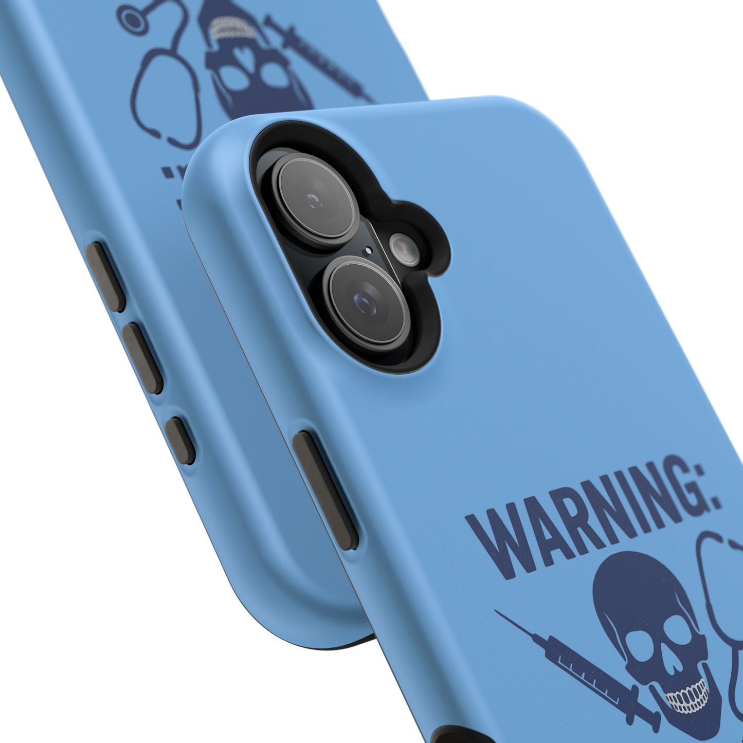 Warning May Stab Repeatedly Phone Case | Quirky Medical Humor, Gift for Healthcare Workers, Fun Phone Accessories, Doctors' Gift, Nurse Gift