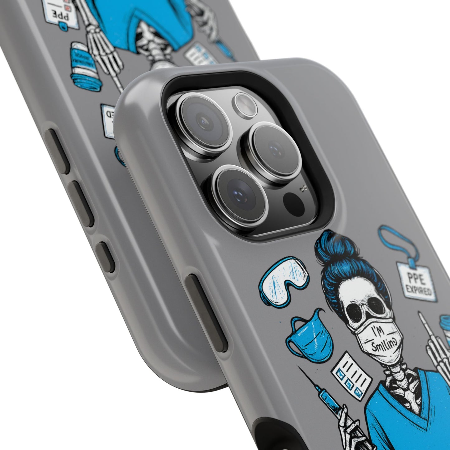 “This Face? It’s 100% PPE and 0% Patience.” – Chaos Nurse Phone Case