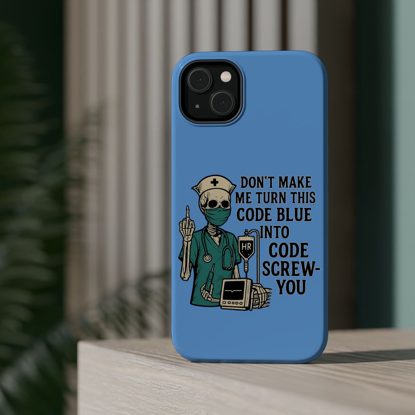 Magnetic Phone Cases with Medical Humor - Unique Gift for Nurses, Medical Professionals, Halloween, Birthday, Nursing School