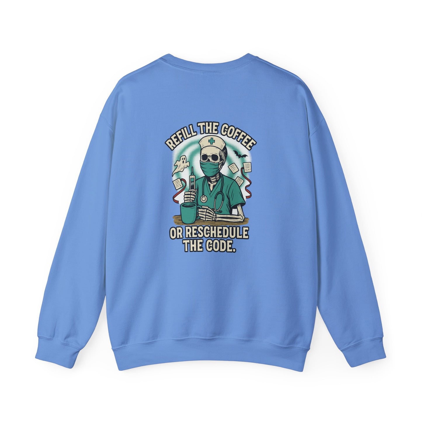 Copy of Coffee Lover's Crewneck Sweatshirt, Unisex Sweatshirt, Gift for Programmers, Reschedule the Code, Unique Coffee Sweatshirt, Cozy Casual Wear