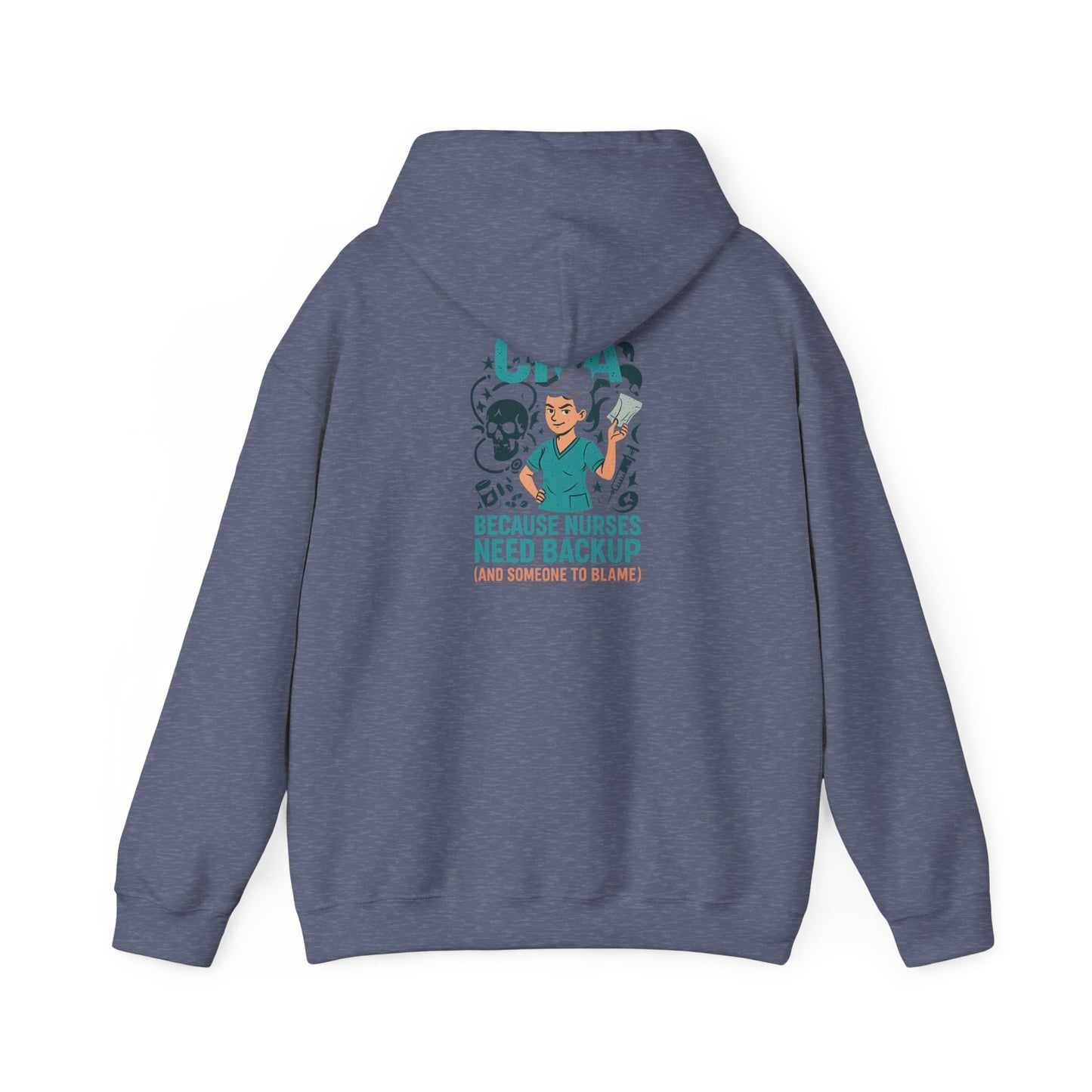 “CNA Because Nurses Need Backup (And Someone to Blame)” – Chaotic CNA Hoodie