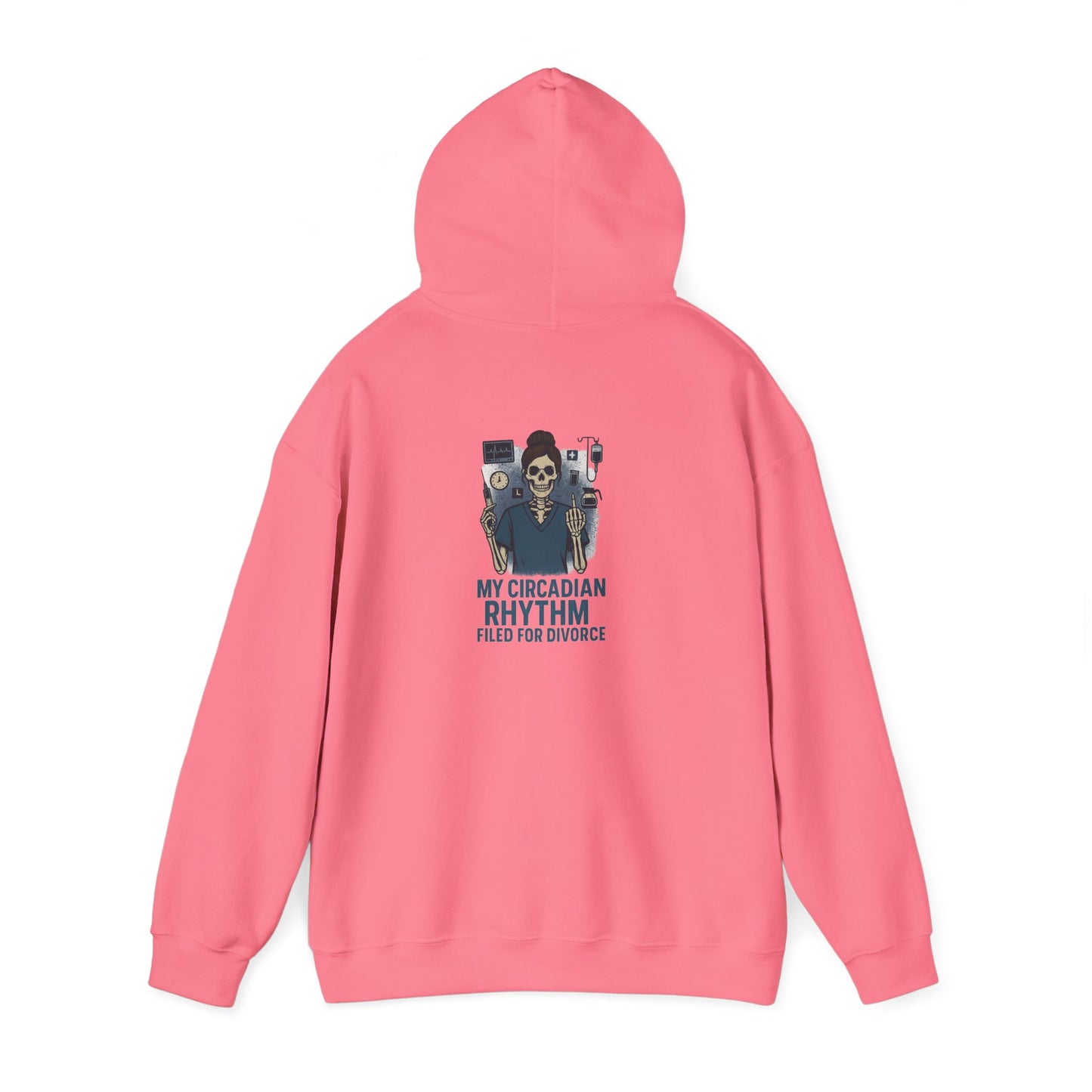 “My Circadian Rhythm Filed for Divorce” – Funny Night Shift Hoodie