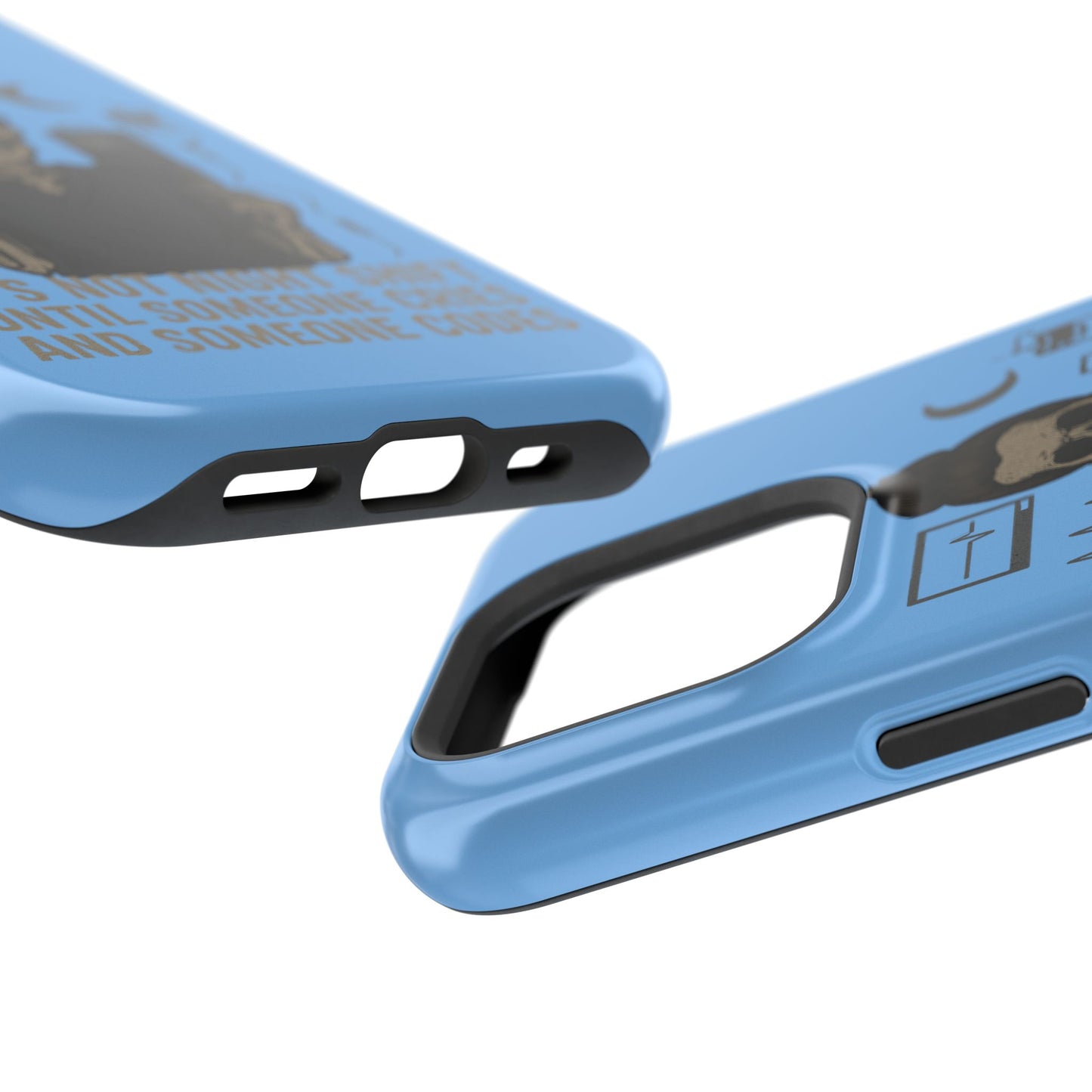 “It’s Not Night Shift Until Someone Cries and Someone Codes” – Nurse Chaos Phone Case