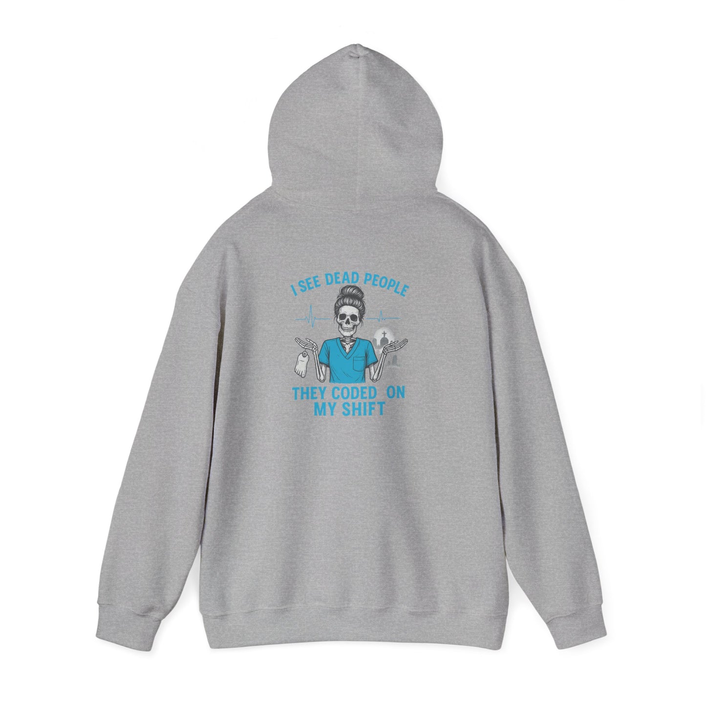 Coded Humor Sweatshirt - Funny Healthcare Hoodie, Nurses Gift, Unisex Pullover, Medical Humor Apparel, Halloween Costume