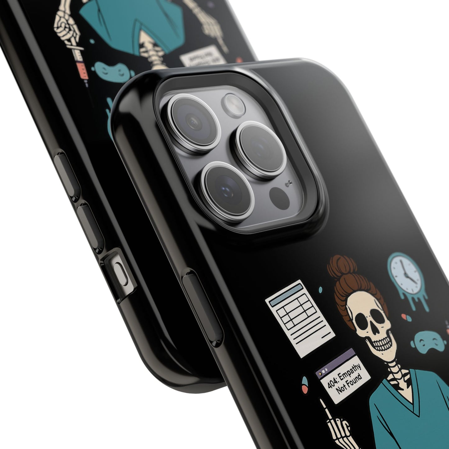 “I Came. I Cared. I Dissociated.” – Sarcastic Nurse Phone Case