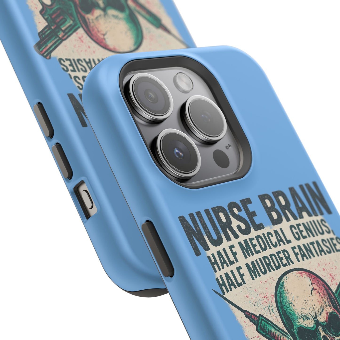 Nurse-Themed Phone Case, Medical Humor, Gift for Nurses, Unique Phone Accessory, Hospital Humor, Durable Tough Case