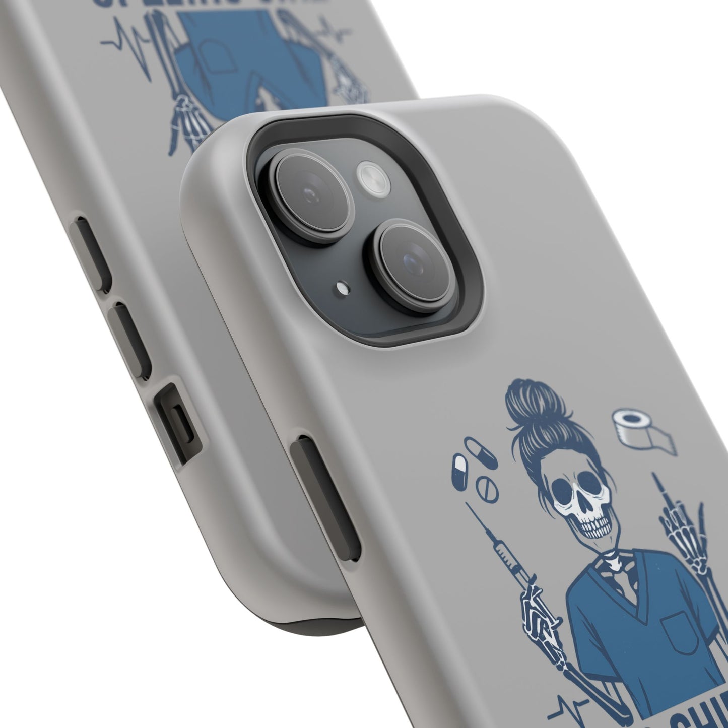 “This Shift Sponsored by Spite and Medical Tape” – Sarcastic Nurse Phone Case