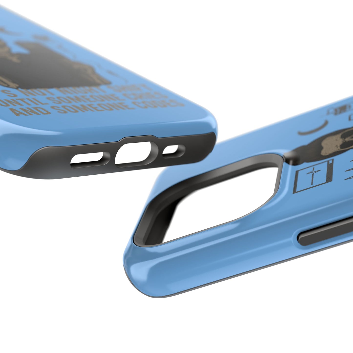 “It’s Not Night Shift Until Someone Cries and Someone Codes” – Nurse Chaos Phone Case