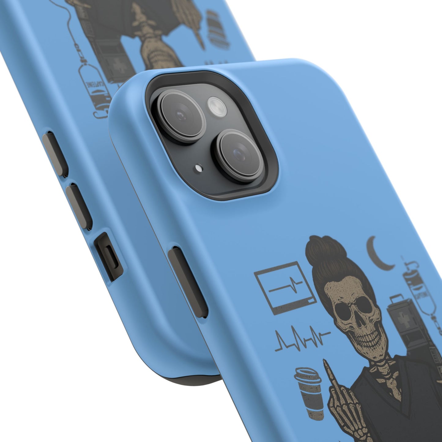 “It’s Not Night Shift Until Someone Cries and Someone Codes” – Nurse Chaos Phone Case