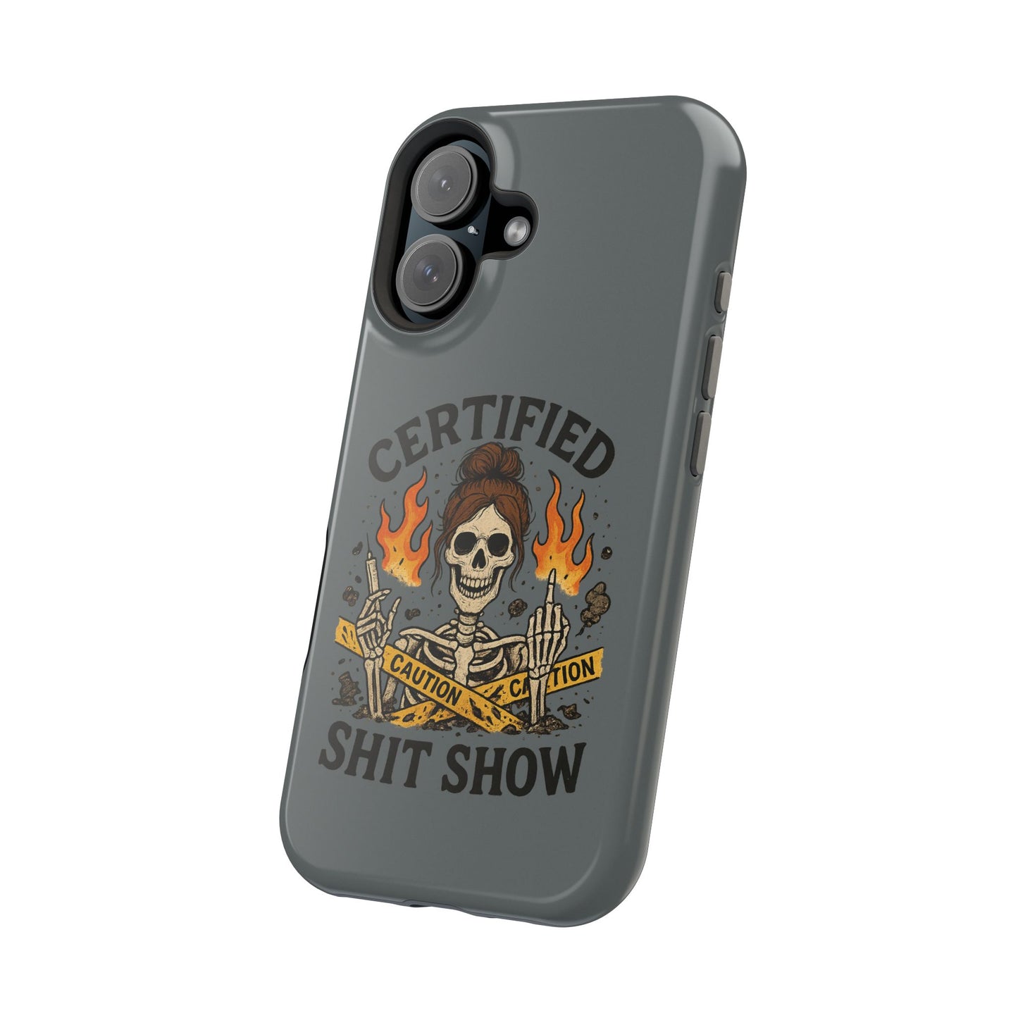 “Certified Shit Show” – Chaotic Nurse Phone Case