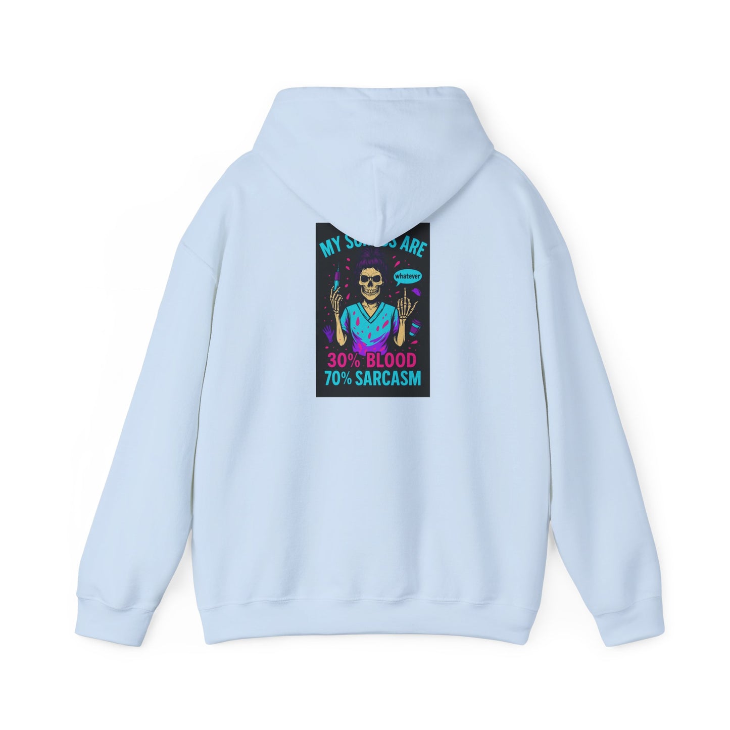 Spooky Sarcasm Hoodie - Unisex Heavy Blend Sweatshirt, Halloween Apparel, Funny Graphic Hoodie, Gift for Sarcastic Friends, Unique [...]