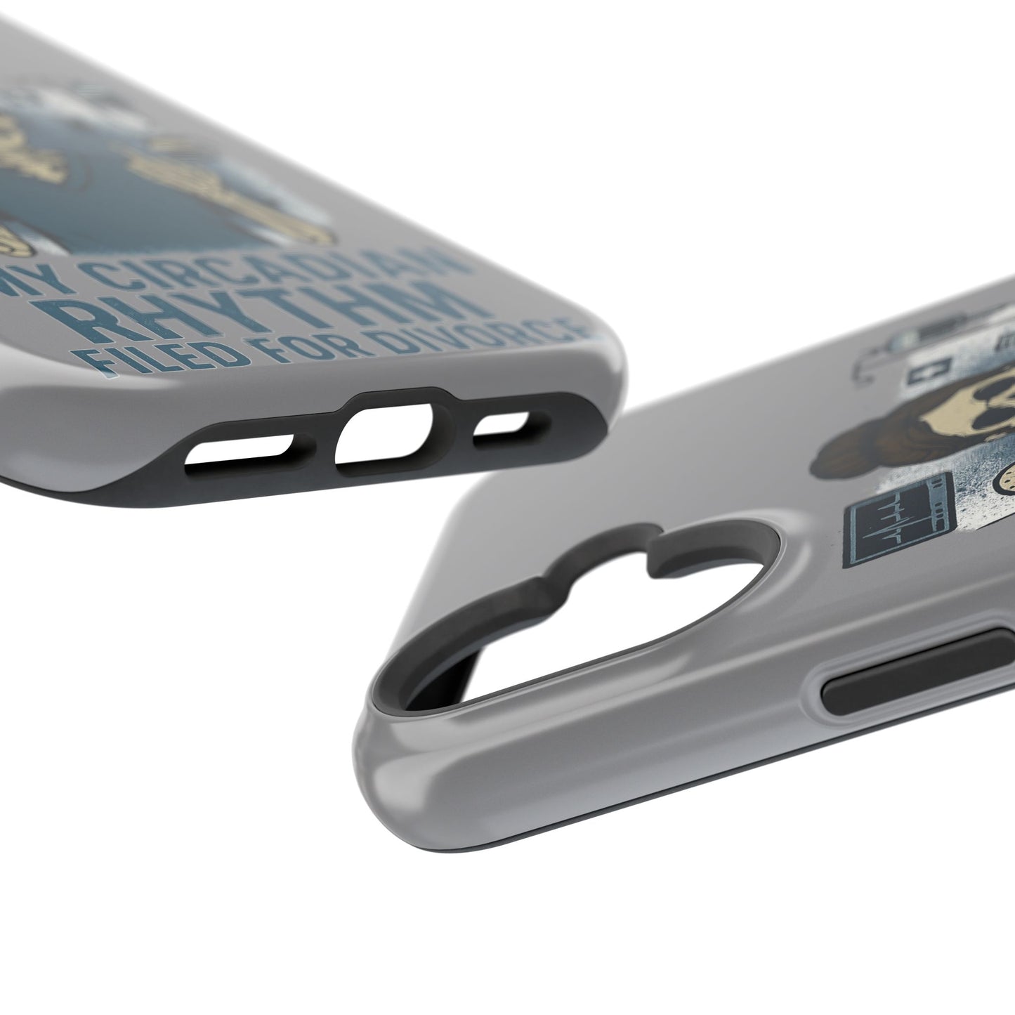 “My Circadian Rhythm Filed for Divorce” – Chaotic Nurse Phone Case