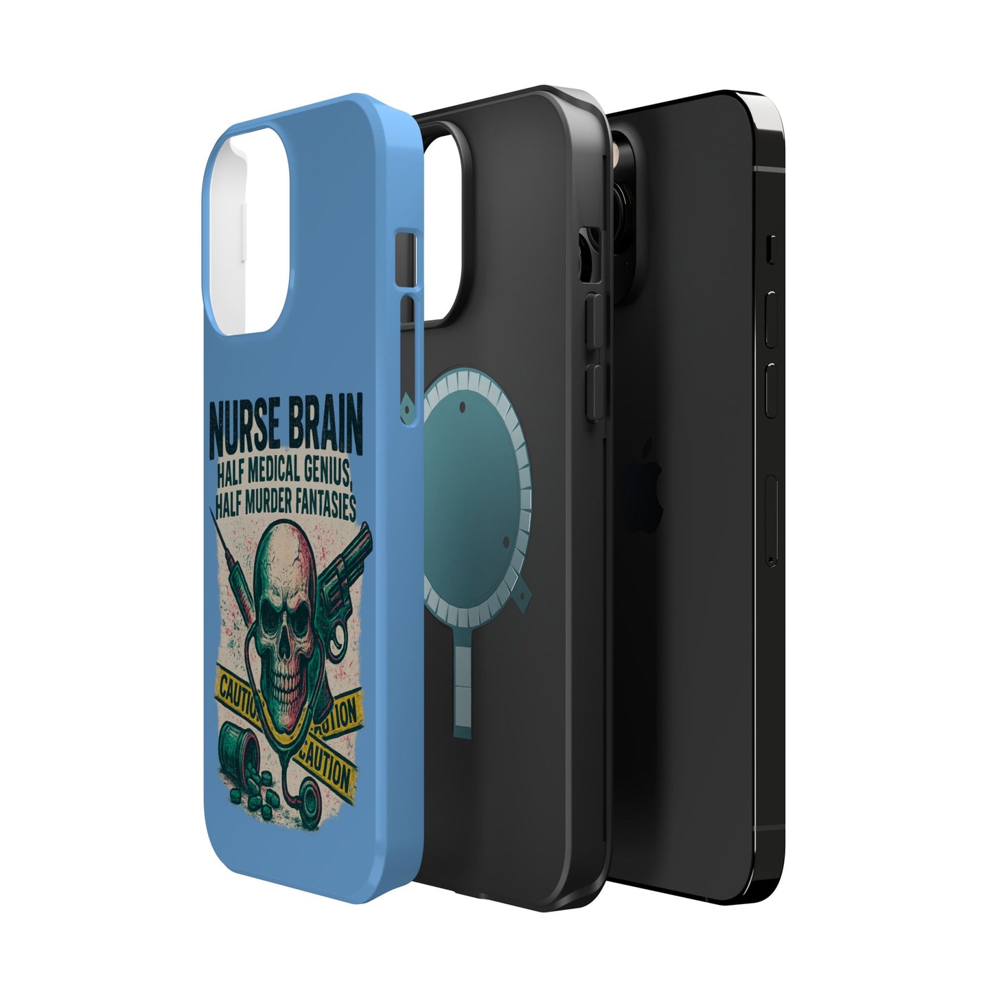 Nurse-Themed Phone Case, Medical Humor, Gift for Nurses, Unique Phone Accessory, Hospital Humor, Durable Tough Case