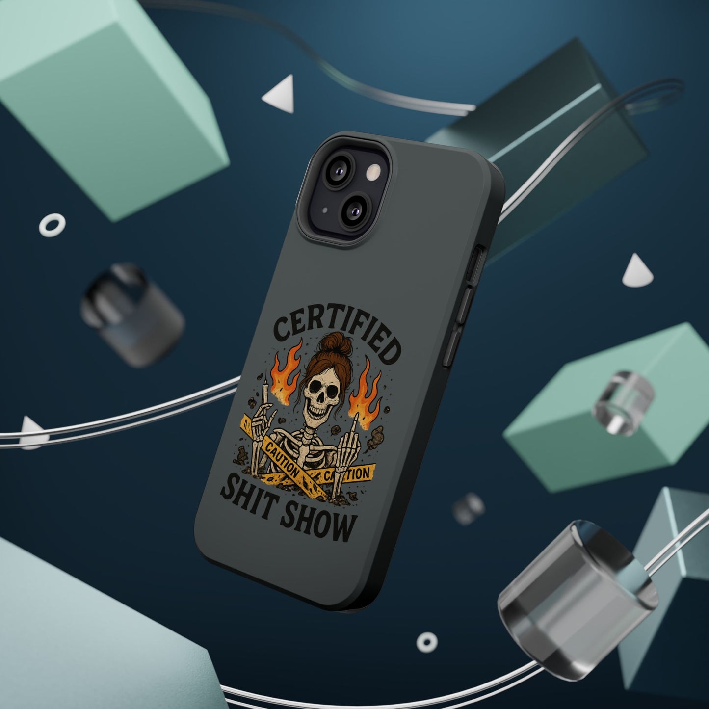 “Certified Shit Show” – Chaotic Nurse Phone Case