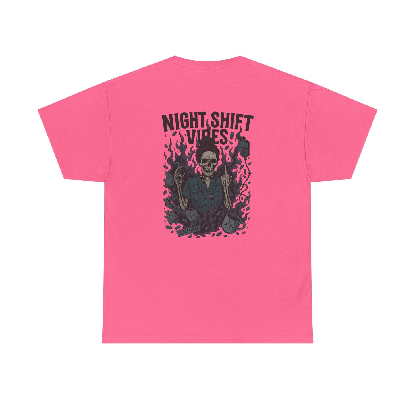 “Night Shift Vibes” – Funny Nurse T-Shirt